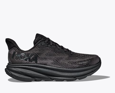 ホカ HOKA CLIFTON 9 WIDE ホカ クリフトン9 ワイド ブラック:佐藤