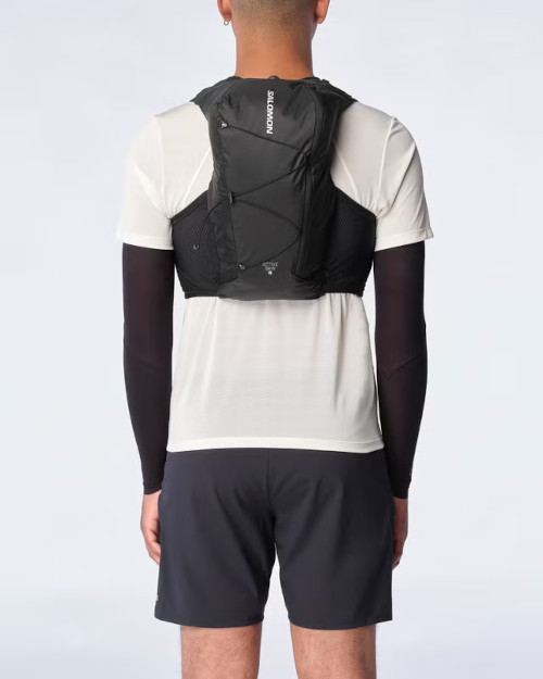 �T�������E�T������ ACTIVE SKIN 8 NO FLASKS  ���j�Z�b�N�X �����j���O�x�X�g�i�t���X�N�Ȃ��jBLACK / METAL